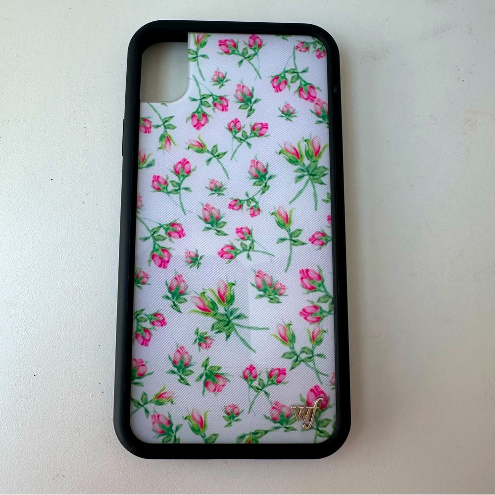Wildflowers Pink Rosie Floral iPhone X/XS Case